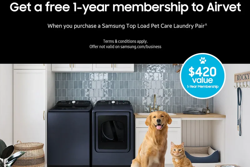 Samsung WA54CG7150AW 5.4 cu. ft. Smart Top Load Washer