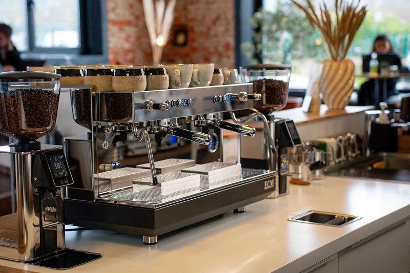 ECM Synchronika Dual Boiler Espresso Machine