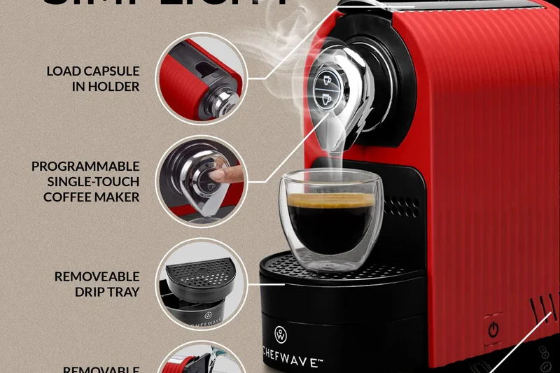 ChefWave Mini Espresso Machine