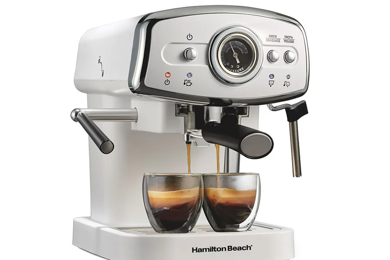 Hamilton Beach Slide and Lock Espresso Maker