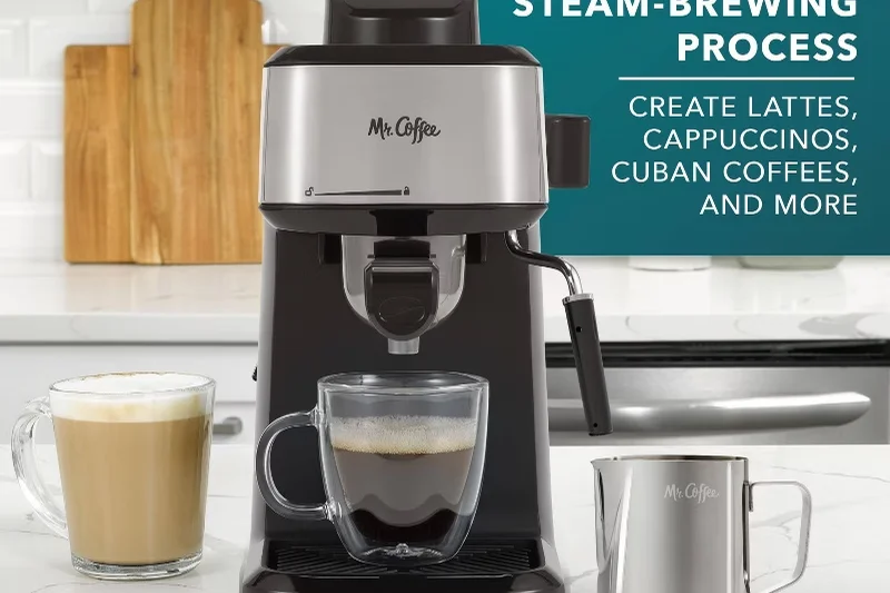 Mr. Coffee 4-Shot Steam Espresso Maker