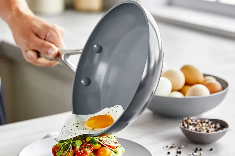 GreenPan Premiere Obsidian Enameled Cast Iron 10" Skillet