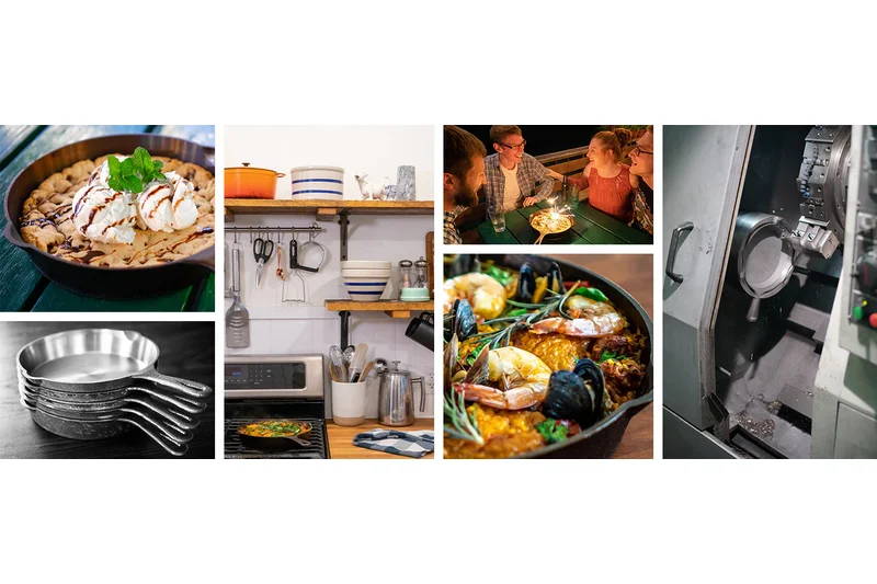 Lancaster No. 8 Cast Iron Skillet