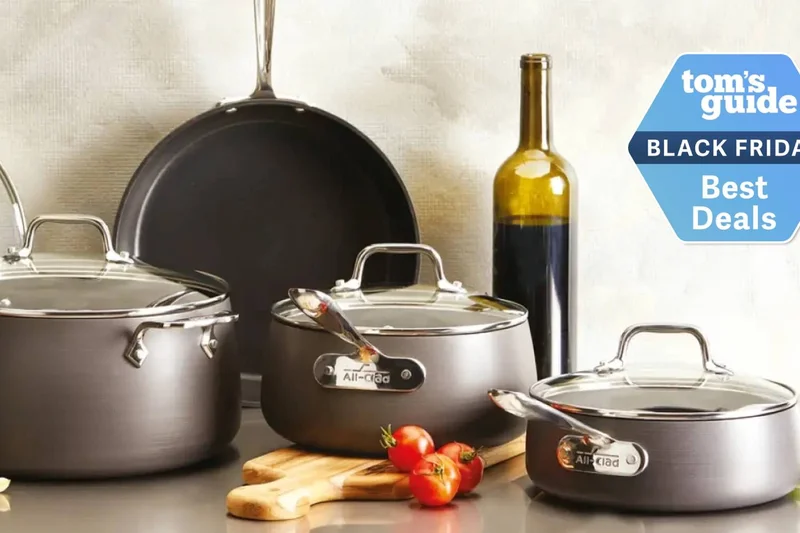 All-Clad D5 10-Piece Stainless Steel Set