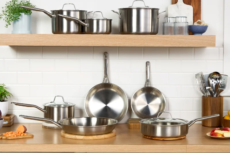 Calphalon Classic Stainless Steel 10-Piece Set