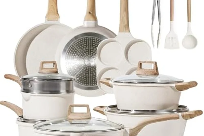 Carote 21-Piece White Granite Set