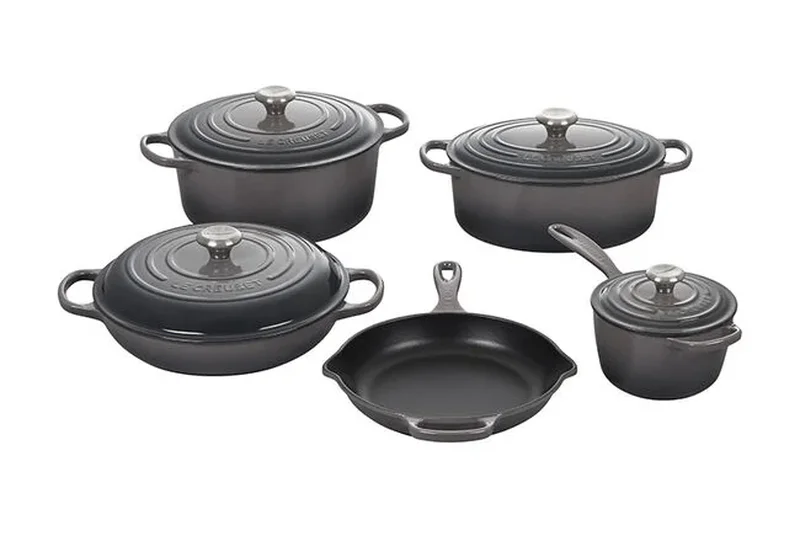 Le Creuset Signature 9-Piece Enameled Cast Iron Set