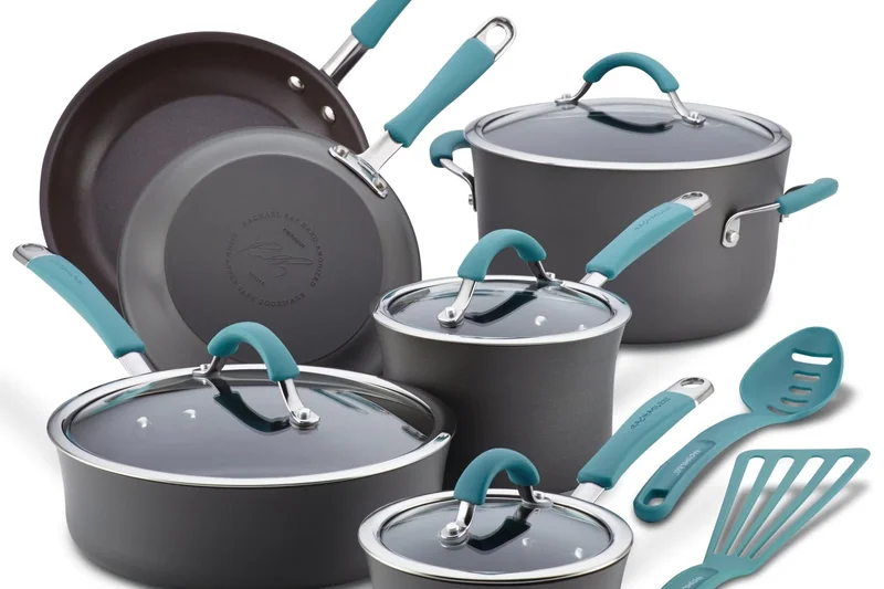 Rachael Ray Cucina Hard Anodized 12-Piece Set