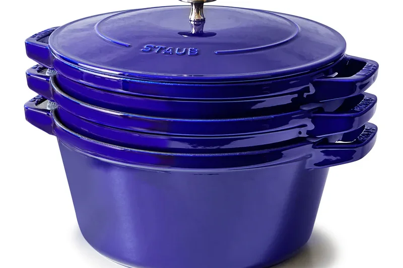 Staub Enameled Cast Iron 4-Piece Set
