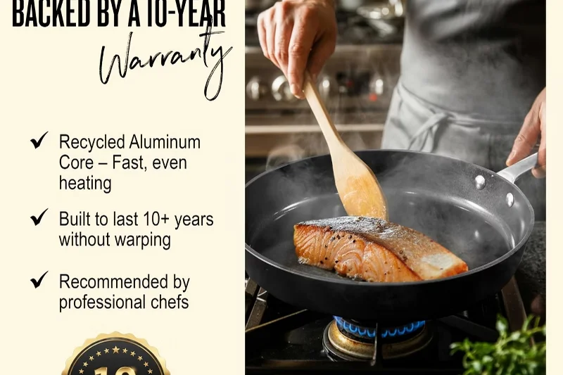 Alva Cookware Maestro Ceramic Nonstick Frying Pan