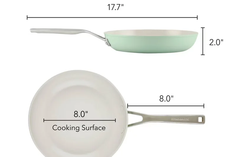 KitchenAid Hard Anodized Ceramic 10-Inch Fry Pan