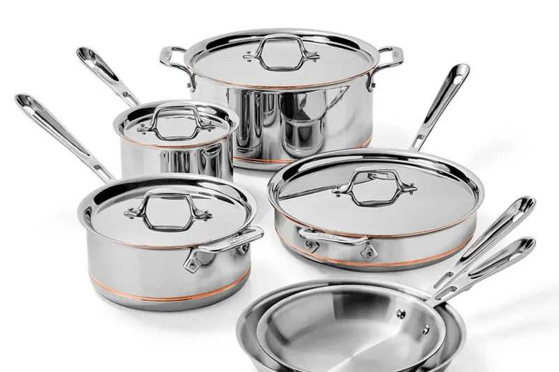 All-Clad Copper Core 10-Piece Set