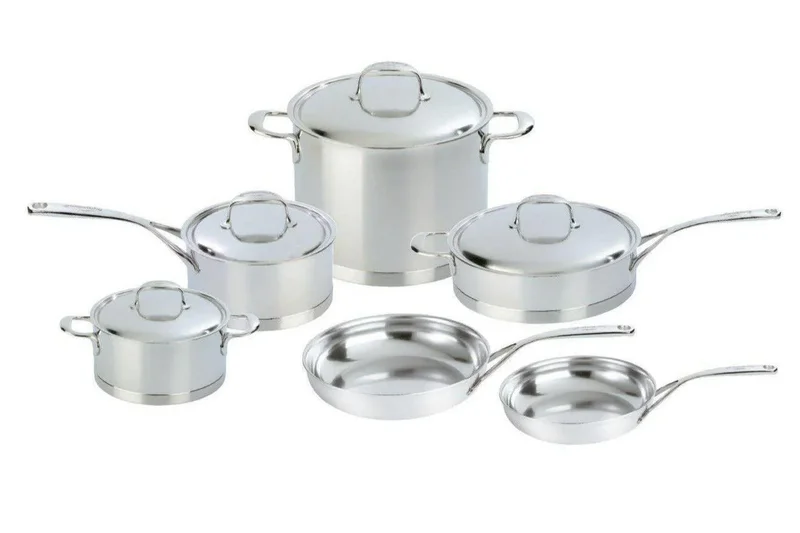 Demeyere Atlantis 7-Ply Stainless Steel 10-Piece Set