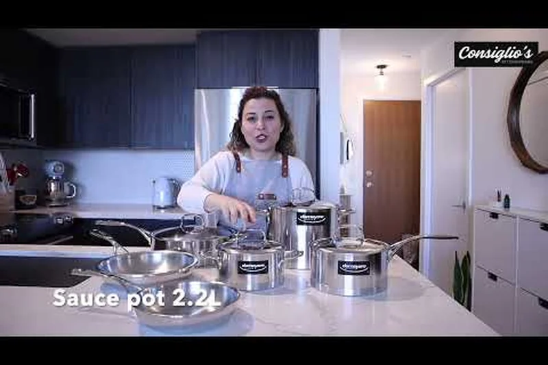 Demeyere Atlantis 7-Ply Stainless Steel 10-Piece Set