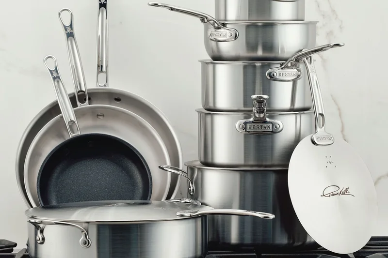 Hestan ProBond Professional Clad Stainless Steel 10-Piece Set