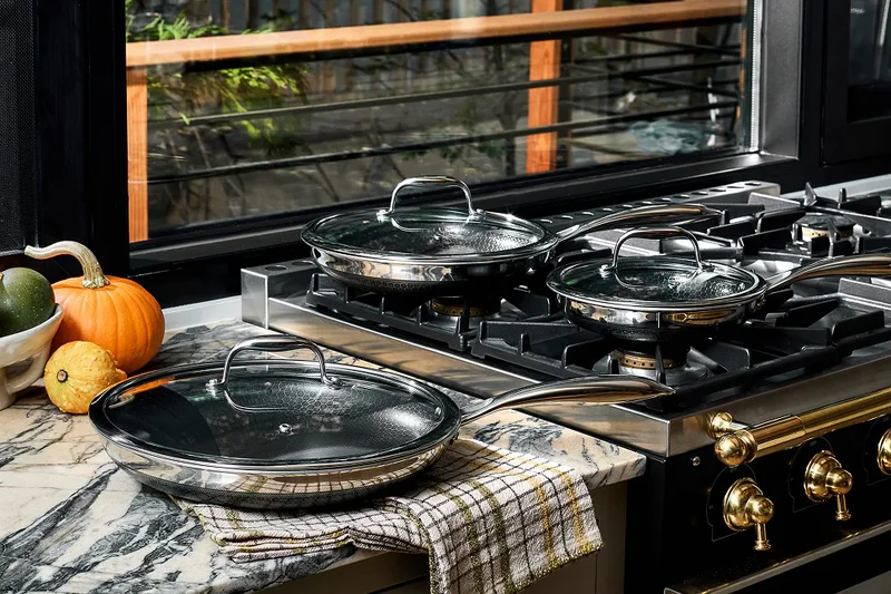 HexClad Hybrid Cookware 6-Piece Set