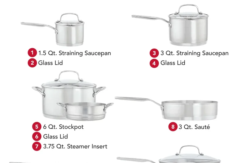 KitchenAid 3-Ply Base 11-Piece Set