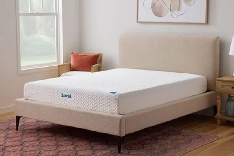 Lucid 10-Inch Gel Memory Foam Mattress