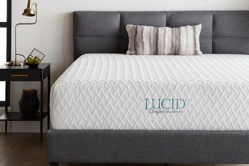 Lucid 12-Inch Gel Memory Foam Hybrid Mattress