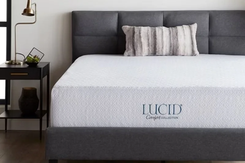 Lucid 12-Inch Gel Memory Foam Hybrid Mattress