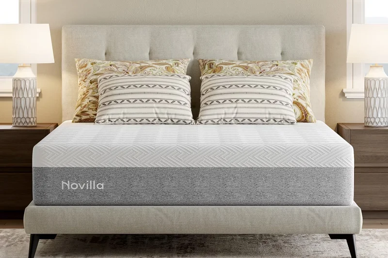 Novilla Bliss 10-Inch Memory Foam Mattress