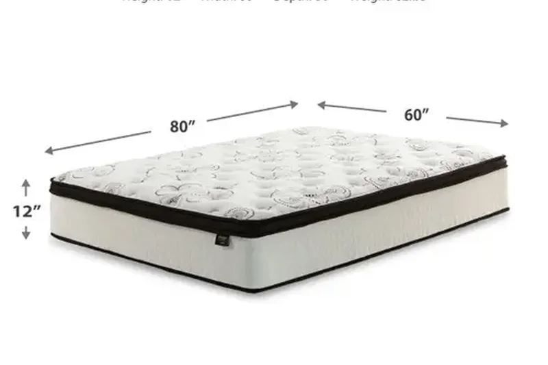 Sierra Sleep by Ashley Chime 12-Inch Hybrid Mattress