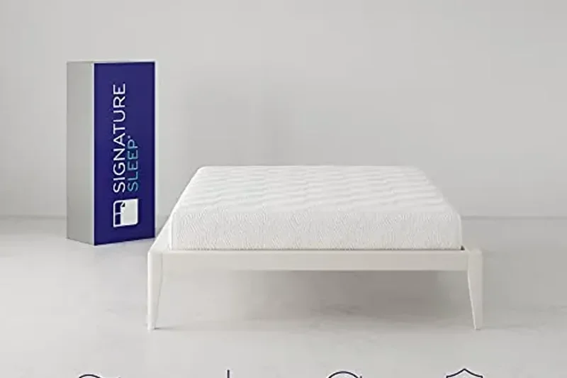 Signature Sleep Memoir 8-Inch Charcoal Memory Foam Mattress