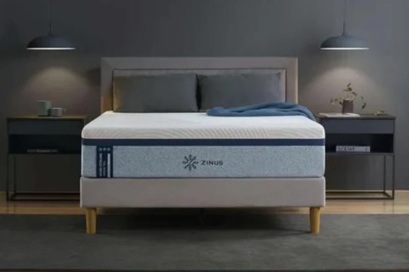 Zinus Mint Green Hybrid Mattress