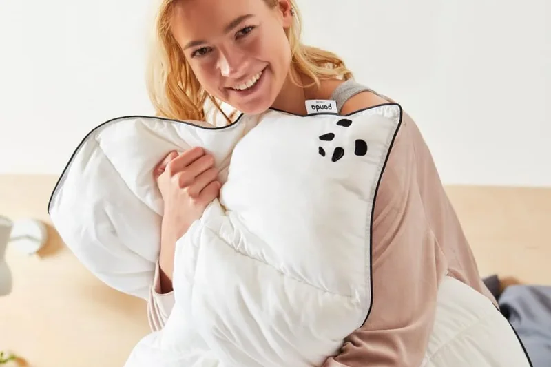 Panda Hybrid Bamboo Pillow