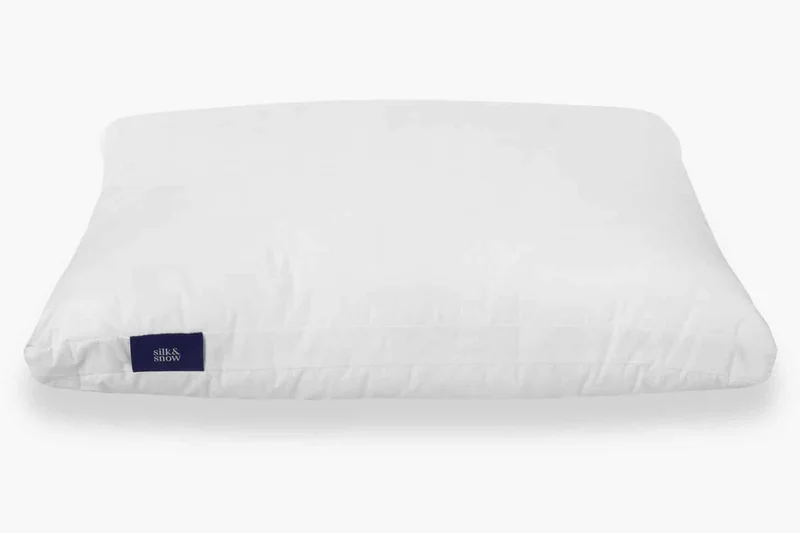 Silk &amp; Snow Pillow
