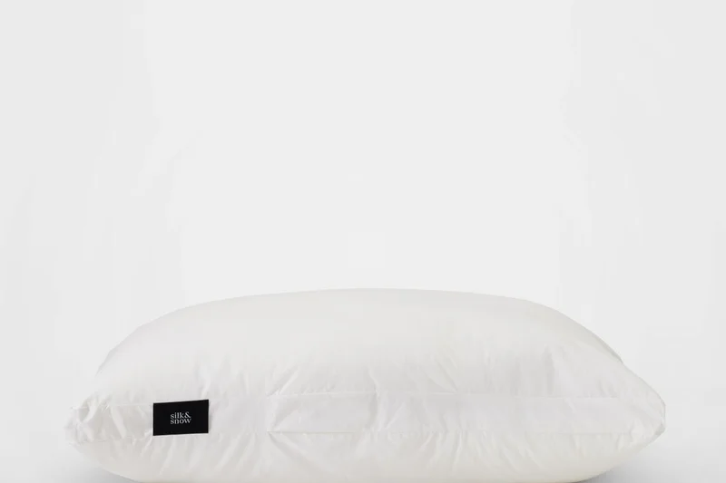Silk &amp; Snow Pillow
