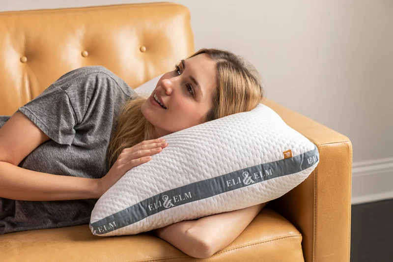 Eli &amp; Elm Cotton Side-Sleeper Pillow