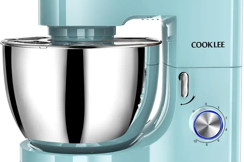 COOKLEE 9.5-Quart 660W 10-Speed Stand Mixer